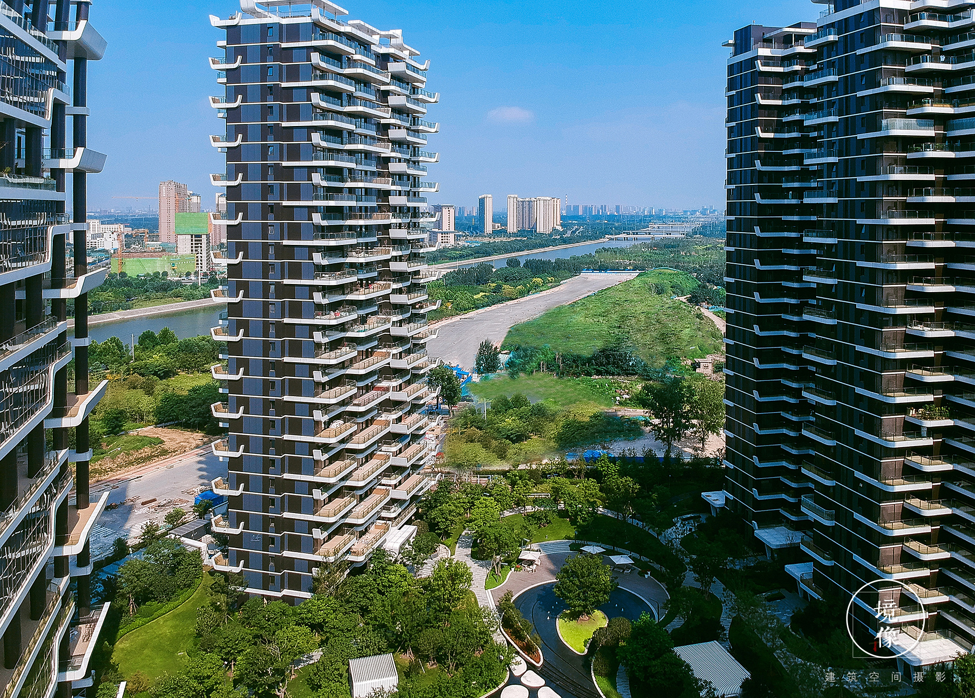 【园林摄影】郑州瀚海&middot;晴宇房地产建筑园林实景拍摄